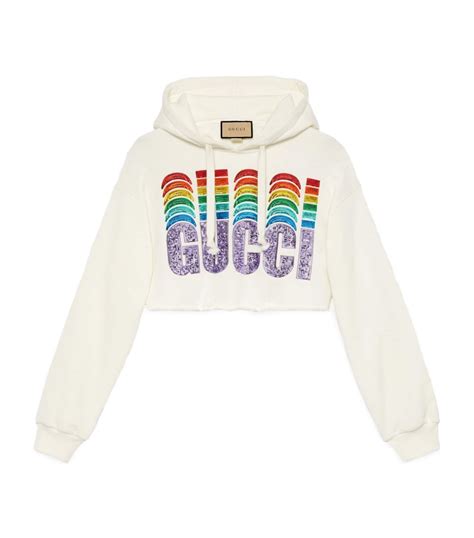 kid crop top hoodie gucci crop top|girls Gucci hoodie.